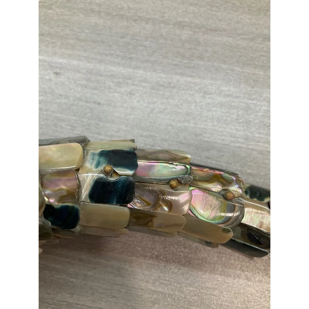 VINTAGE ABALONE FISH BOTTLE OPENER rare mex